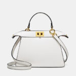 Foreign trade new women's bag fashion simple solid color Kelly handbag single shoulder crossbody bag temperament ladies accordion bag