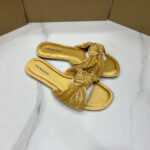 Foreign trade original bow top women's shoes comfortable flat bottom fashion new women's slippers