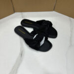 Foreign trade original bow top women's shoes comfortable flat bottom fashion new women's slippers