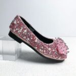 Girls Crystal Princess Shoes 2026 New Handmade Fashion Rhinestone Shoes Factory Children's Shoes Direct Sales Wholesale Summer