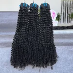 Grade 15A Raw Kinky Curly Vietnamese Hair Bundles Vendors High Quality 100% Raw Cuticle Aligned Virgin Hair Bundles