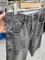 【H Home】Remove the cabinet! Denim Style Men's Black Cow Denim Shorts Casual Versatile Straight Half-Leg Pants 2W011A