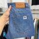 [H Home] Spring and summer men’s basic jeans stretch breathable washed business casual trousers 1R019A