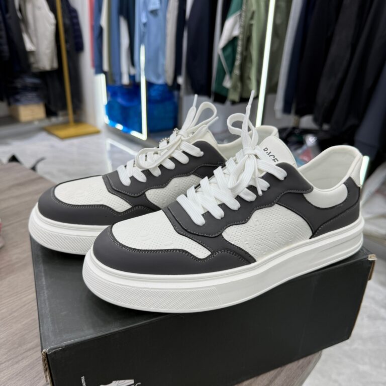 【H Home】Withdraw the remaining orders! Spring and summer casual style contrast color sneakers, breathable and lightweight lace-up casual shoes 1W010A