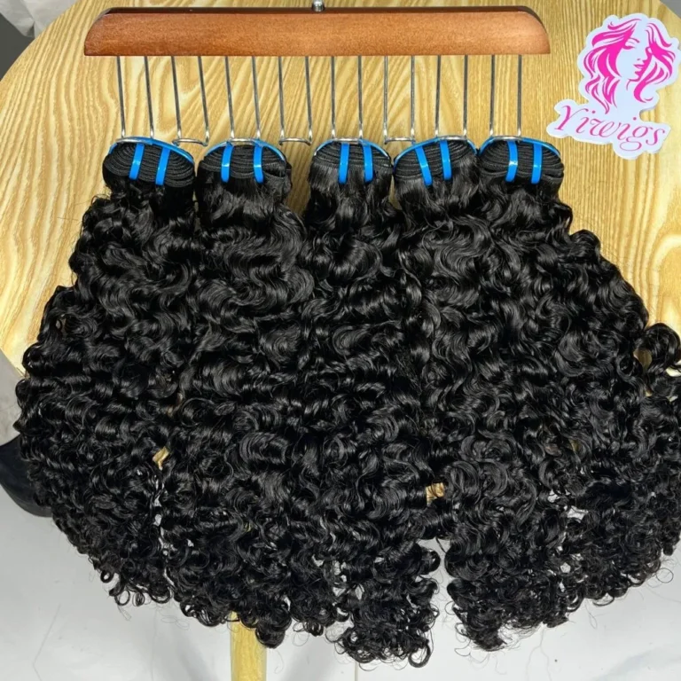 High-Quaility 15A Grade Brazilian Cuticle Aligned Human Hair Extension 100 Virgin Natural Burmese Curly Human Hair Bundles