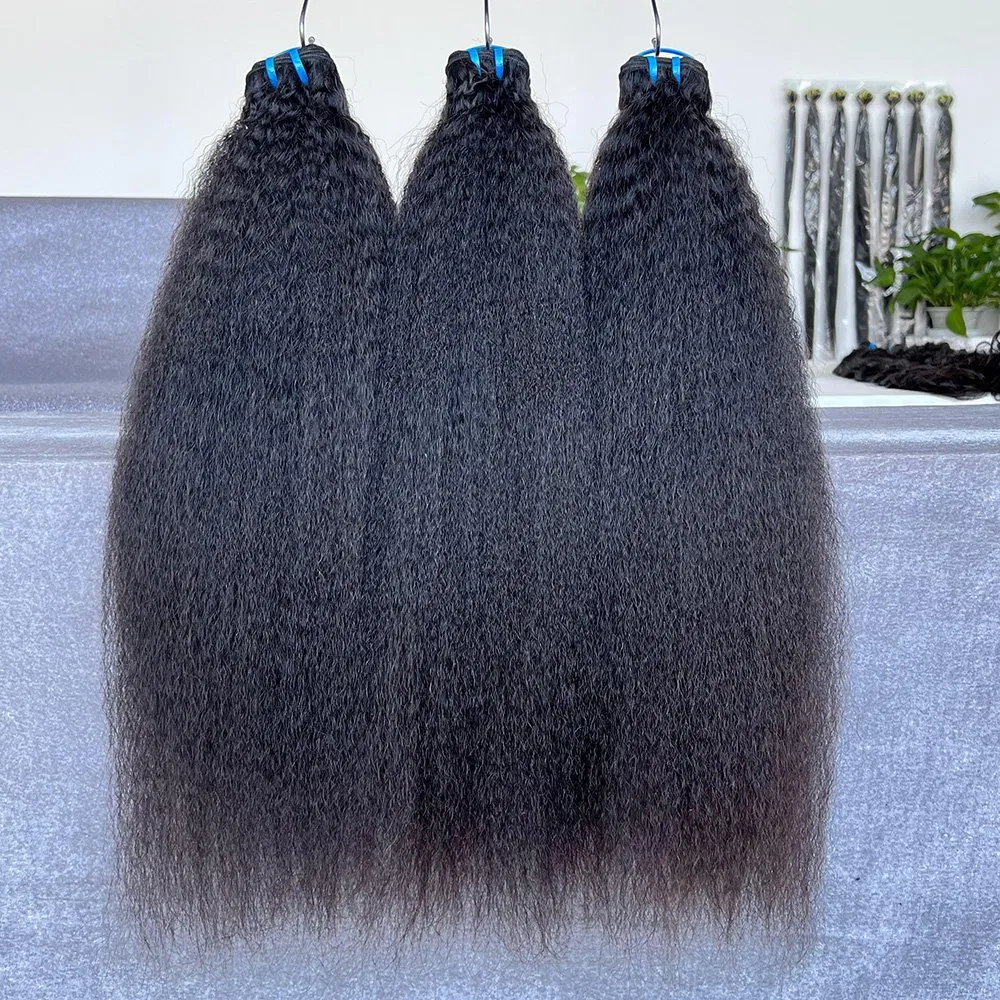 High Quality 15A Raw Kinky Straight Hair Bundles Unprocessed Cuticle Aligned Raw Virgin Hair Bundles High Quality 15A Raw Kinky Straight Hair Bundles Unprocessed Cuticle Aligned Raw Virgin Hair Bundles