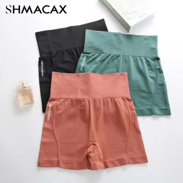 High Waist Sports Women's Fitness Shorts Seamless Thin Sports Shorts Women's Cycling Jogging Fitness