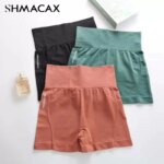 High Waist Sports Women's Fitness Shorts Seamless Thin Sports Shorts Women's Cycling Jogging Fitness