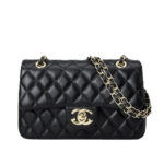 Hong Kong counter authentic 2026 new genuine leather cf chain bag small fragrance style shoulder crossbody bag fashionable and versatile bag