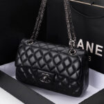Hong Kong counter authentic 2026 new genuine leather cf chain bag small fragrance style shoulder crossbody bag fashionable and versatile bag