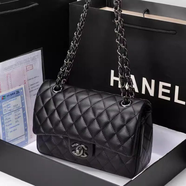Hong Kong counter authentic 2026 new genuine leather cf chain bag small fragrance style shoulder crossbody bag fashionable and versatile bag
