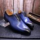 [Hot Item] Custom High Quality Fashion Genuine Leather Plus Size Business Office Party Oxford Dress Shoes for Men