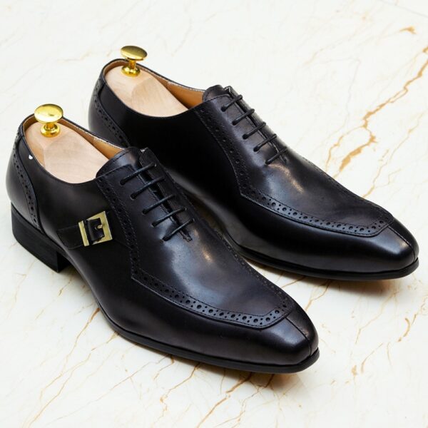 [Hot Item] Handmade Leather Comfort Sole Mens Formal Shoes