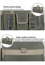 Large Capacity Waterproof Oxford Travel Duffel Bag with Multi Pockets for Men Women