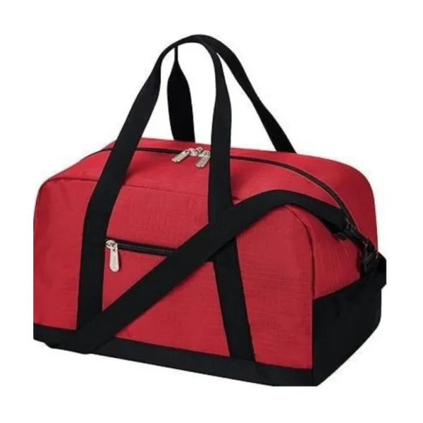 Large Capacity Waterproof Polyester Gym Duffle Bag, Multi-Pocket Sports Travel Tote
