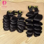 Loose Wave Bundles Vietnamese Raw Virgin Hair 13A Silky Thick Full Cuticle Aligned Remy Vietnamese Hair Bundles