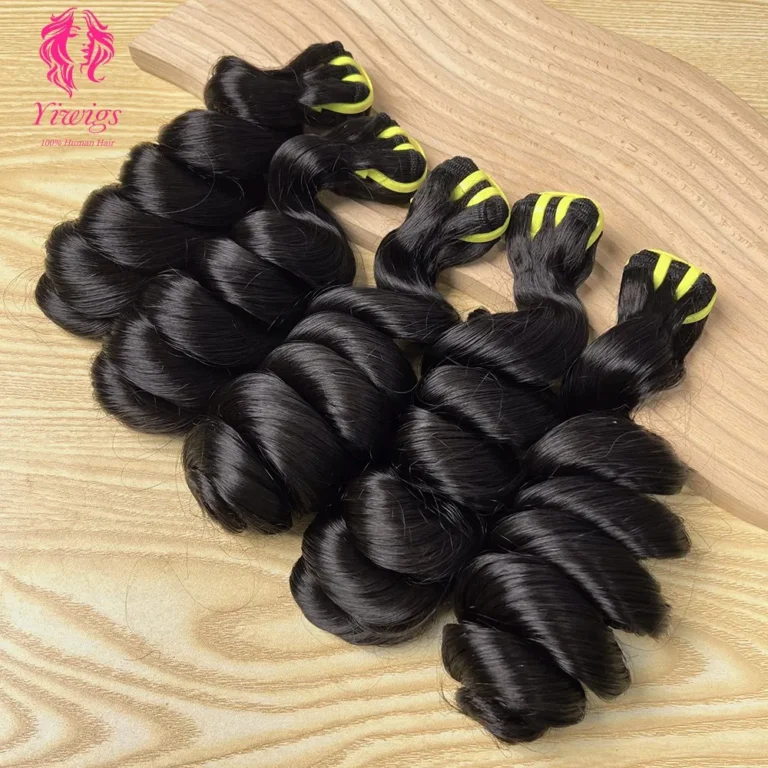 Loose Wave Bundles Vietnamese Raw Virgin Hair 13A Silky Thick Full Cuticle Aligned Remy Vietnamese Hair Bundles