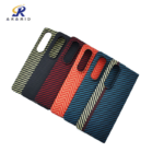 Luxury Customized Logo Multi Color Carbon Aramid Fiber Case for Samsung Fold 4