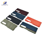 Luxury Customized Logo Multi Color Carbon Aramid Fiber Case for Samsung Fold 4