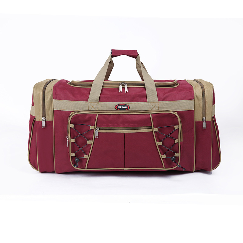 Men Women Oxford Travel Bag, Breathable Waterproof Sports Duffel, Reinforced Handle, Elastic Band Design Men Women Oxford Travel Bag, Breathable Waterproof Sports Duffel, Reinforced Handle, Elastic Band Design