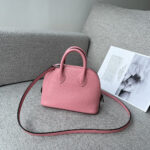 Mini goat pattern first-layer cowhide shell bag genuine leather cross-body small bag fashion bowling bag versatile handbag