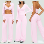 New Arrival Fashion Fitness Workout Set High Stretchy Spandex Yoga Set with Jacket Sport Clothes for Gym Wear Women