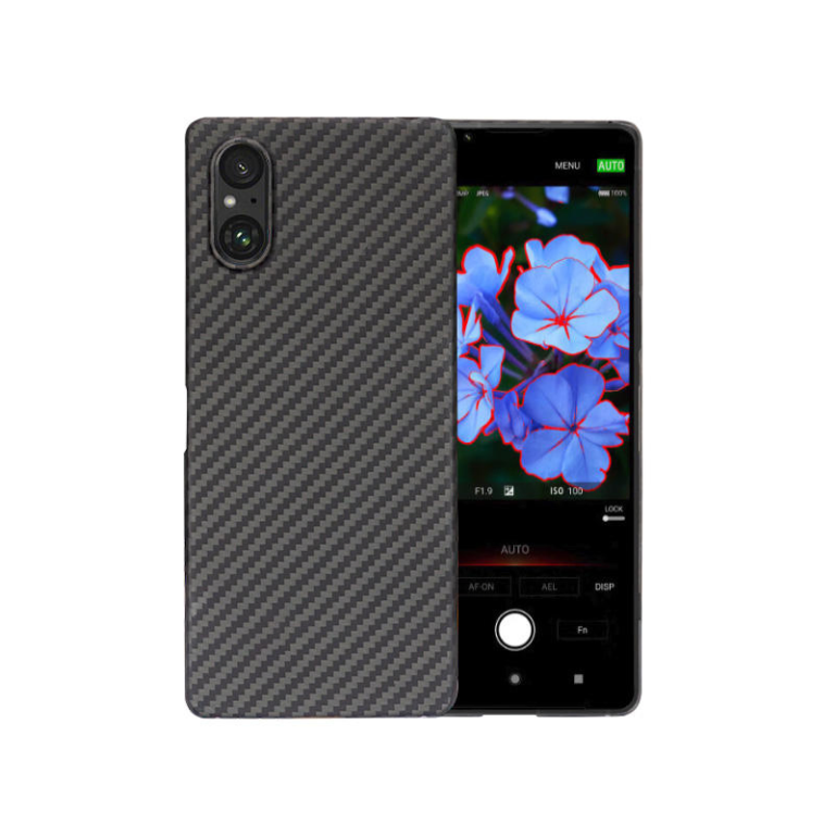New Listing Best Selling Luxury Design Waterproof Aramid Fiber Carbon Mobile Phone Cases for Sony Xperia 5V Cover