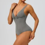 New Listing Zip-up Going out Outfits Firm Control Body Shaper for Women, Premium One-Piece Shapewear Bodysuit with Snap Button Closure at Crotch