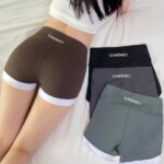 New Seamless Sports Shorts High Waist Breathable Yoga Safety Pants Quick Drying Shark Pants Hip Liftting