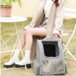 Pet Products Fashion Outdoor Portable Breathable Cat Dog Carrier Backpack for Travel