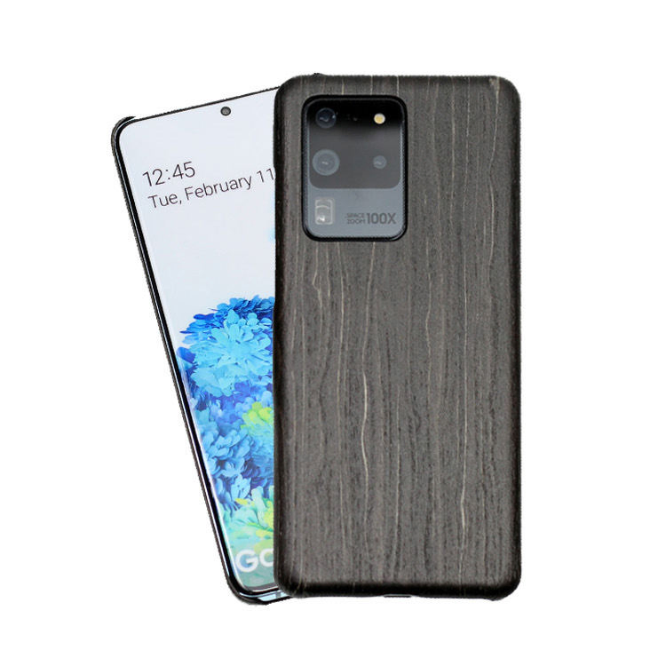 Real Shockproof Wood Phone Case for Samsung S20 Ultra Protective Cellphone Cover Real Shockproof Wood Phone Case for Samsung S20 Ultra Protective Cellphone Cover