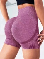 Seamless Sports Shorts High Waist Yoga Shorts Women Pants Push Up Yoga Leggings Elasticity Gym Running Wear Women Cycling Short