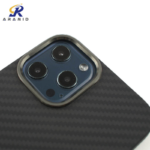 Shockproof Mobile Case Metal Ring Design Aramid Fiber Phone Case for iPhone 12 / PRO