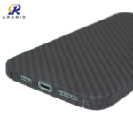 Shockproof Mobile Case Metal Ring Design Aramid Fiber Phone Case for iPhone 12 / PRO