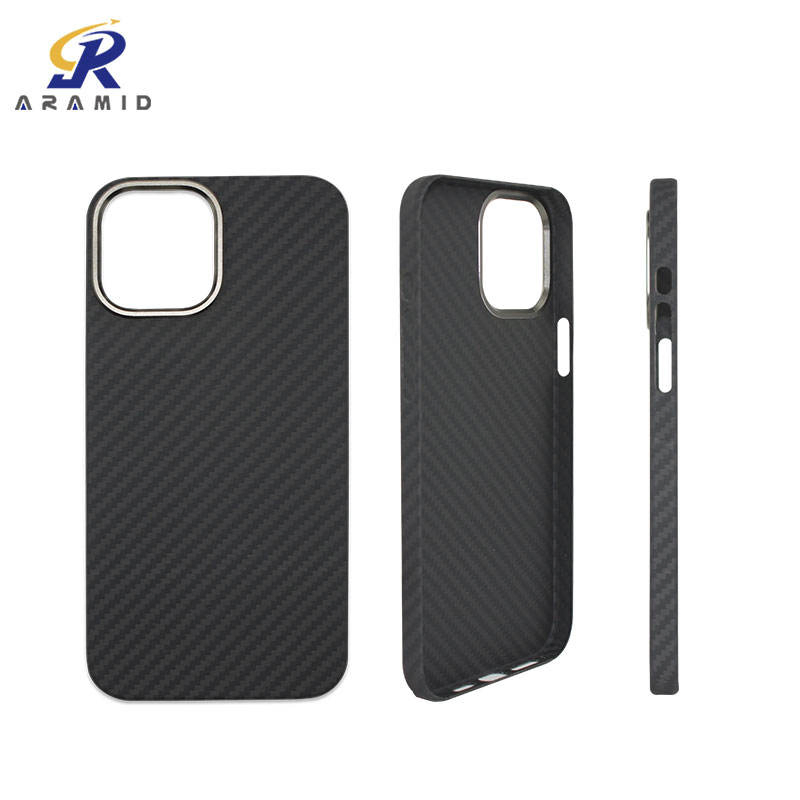 Shockproof Mobile Case Metal Ring Design Aramid Fiber Phone Case for iPhone 12 / PRO Shockproof Mobile Case Metal Ring Design Aramid Fiber Phone Case for iPhone 12 / PRO