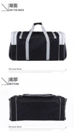 Sports Gym Weekender Travel Bag Polyester Zipper Shoulder Luggage Tote Unisex