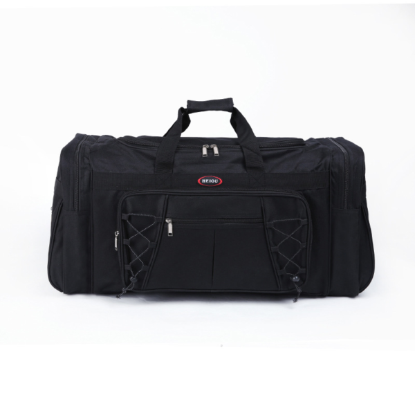 Sports Gym Weekender Travel Bag Polyester Zipper Shoulder Luggage Tote Unisex