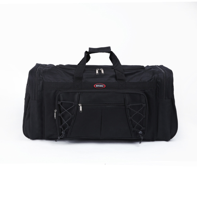 Sports Gym Weekender Travel Bag Polyester Zipper Shoulder Luggage Tote Unisex