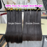 Super Double Drawn Virgin Bone Straight Bundles Human Hair Unprocessed Raw Virgin Vietnamese Hair Extensions