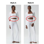 Tianchen New Listing Sleek Fashion 2 Piece Athletic Sets for Women, Padded Long Sleeve Crop Tops with Matching Flare Leggings Waved Rim Pilates Outfits