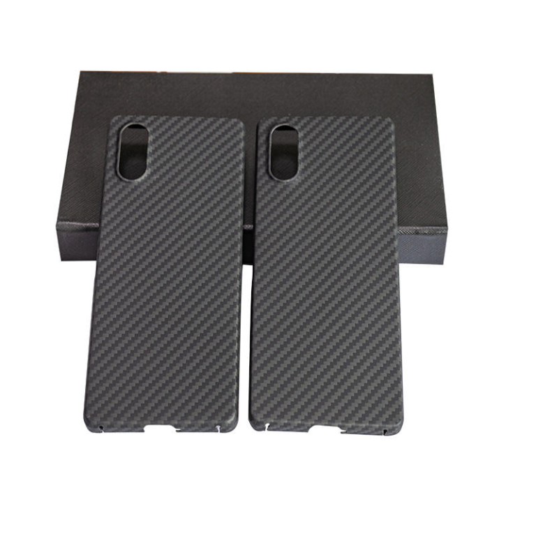Trend Product 2023 Black Anti-Fall Aramid Carbon Fiber Electronic Accessories Phone Case for Sony Xperia 5V