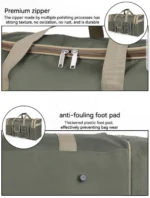 Unisex Durable Oxford Fabric Travel Bag Large Capacity Handbag for Outdoor Business Trip Storage