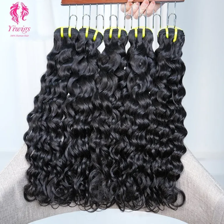 Water Wave Bundles Human Hair 12A Grade Human Hair Bundles Water Wave Bundles 100% Unprocessed Brazilian Virgin Hair Extension