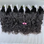 Water Wave Human Hair Bundles Wholesale Raw Brazilian Hair Wet and Wavy Bundles Curly Remy Hair Extension