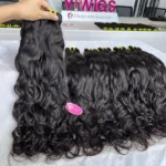 Water Wave Human Hair Bundles Wholesale Raw Brazilian Hair Wet and Wavy Bundles Curly Remy Hair Extension