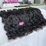Water Wave Human Hair Bundles Wholesale Raw Brazilian Hair Wet and Wavy Bundles Curly Remy Hair Extension