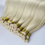 Wholesale 100% Natural Virgin Remy Hand Tied Weft Human Hair for