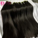 Wholesale 12A Grade 100 Raw Cuticle Aligned Brazilian Virgin Human Hair Double Drawn Straight Human Hair Bundles