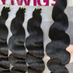 Wholesale 12A Grade 100% Raw Virgin Cuticle Aligned Hair Brazilian Double Drawn Body Wave Human Hair Bundles