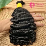 Wholesale 12A Grade Price Beat Quality Brazilian 100 Human Hair Extension Peruvian Virgin Curly Bulk Hair